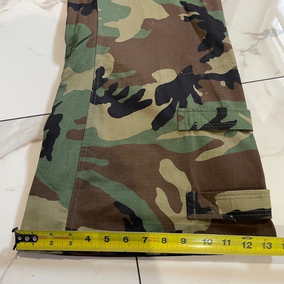 Military Baggy  Chemical Protective Carbon Sphere Class Woodland Camo SuitSize M - Picture 9 of 9